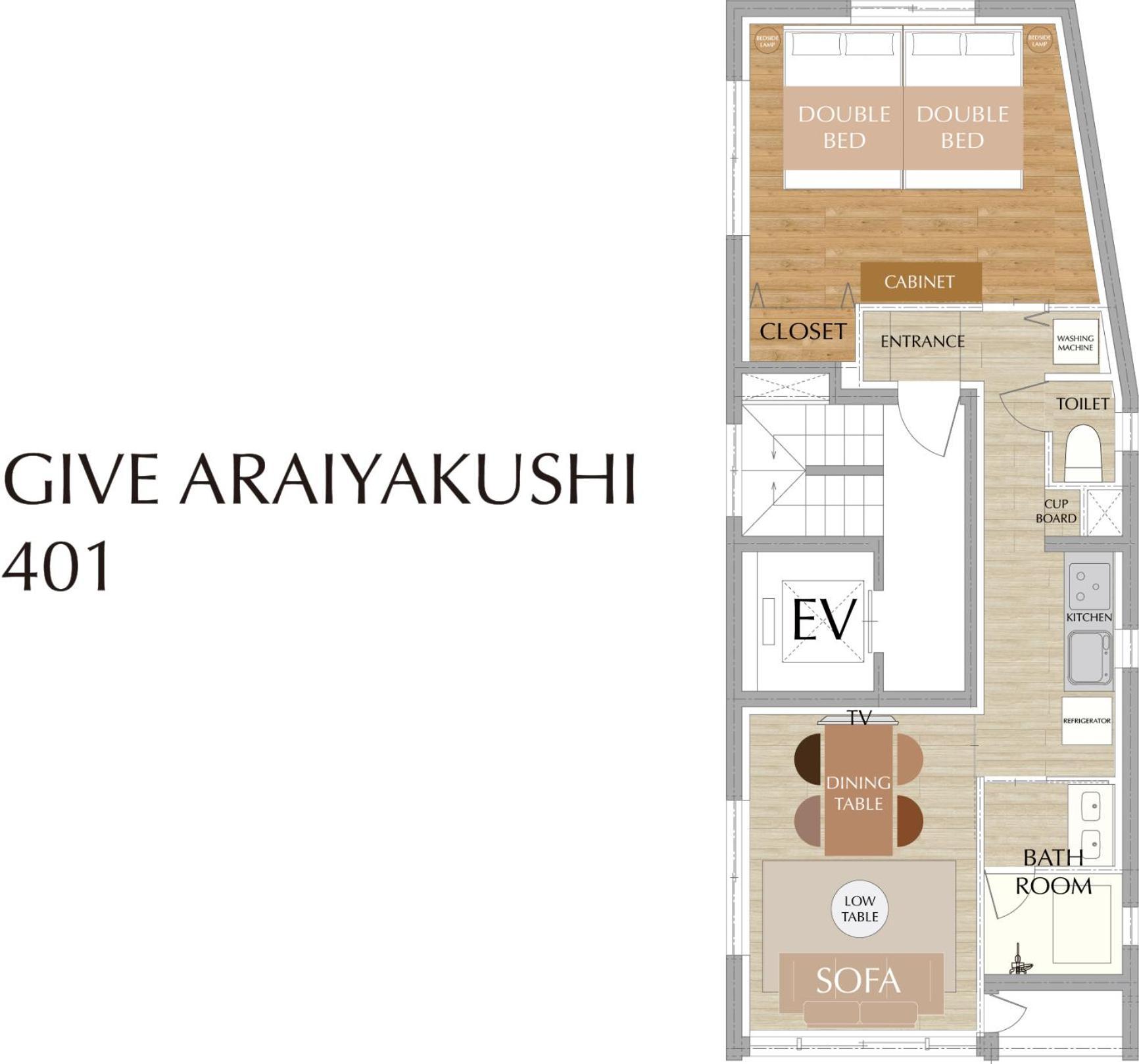 Give Araiyakushi Apartment Tokyo Bagian luar foto