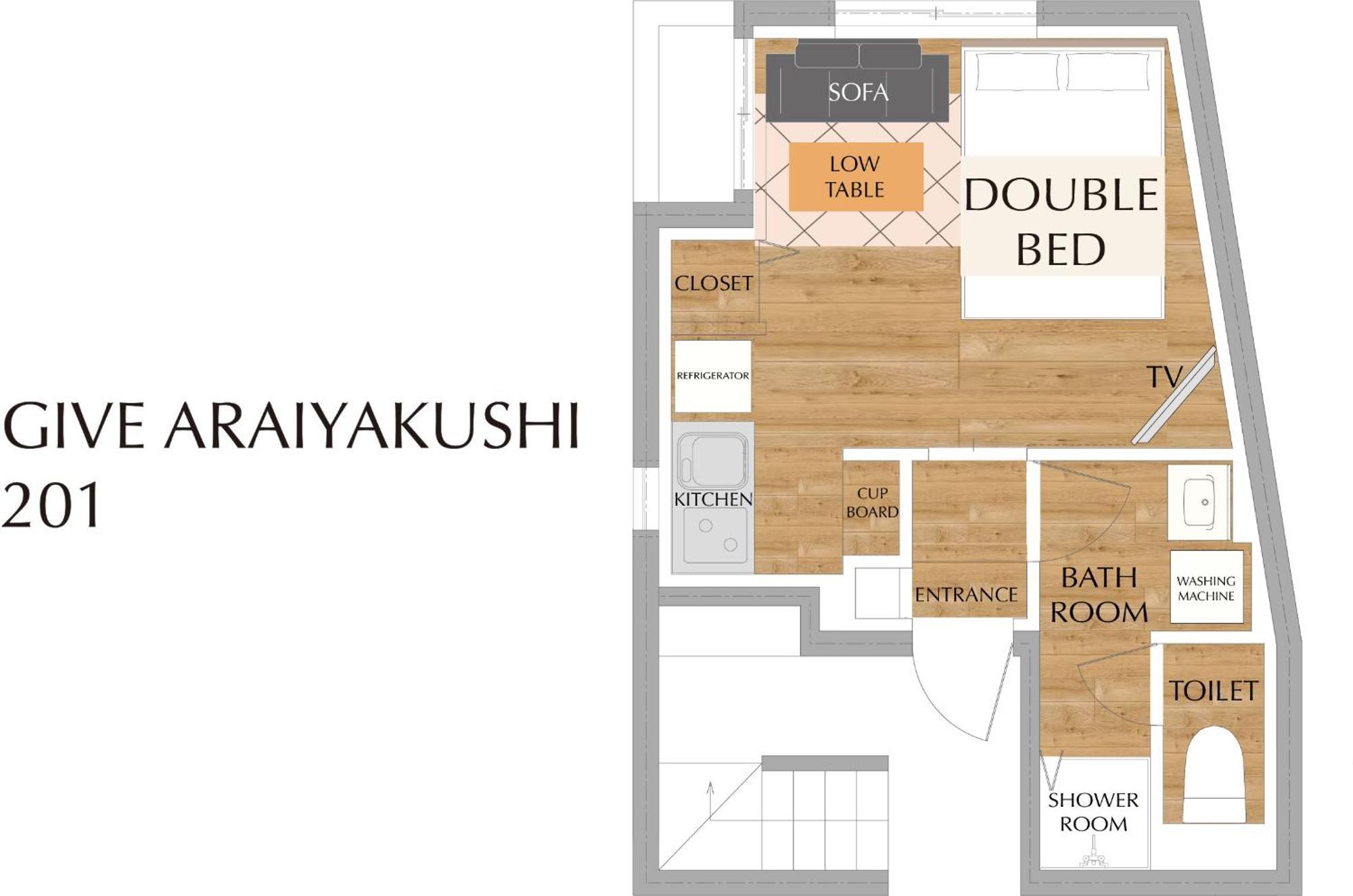 Give Araiyakushi Apartment Tokyo Bagian luar foto