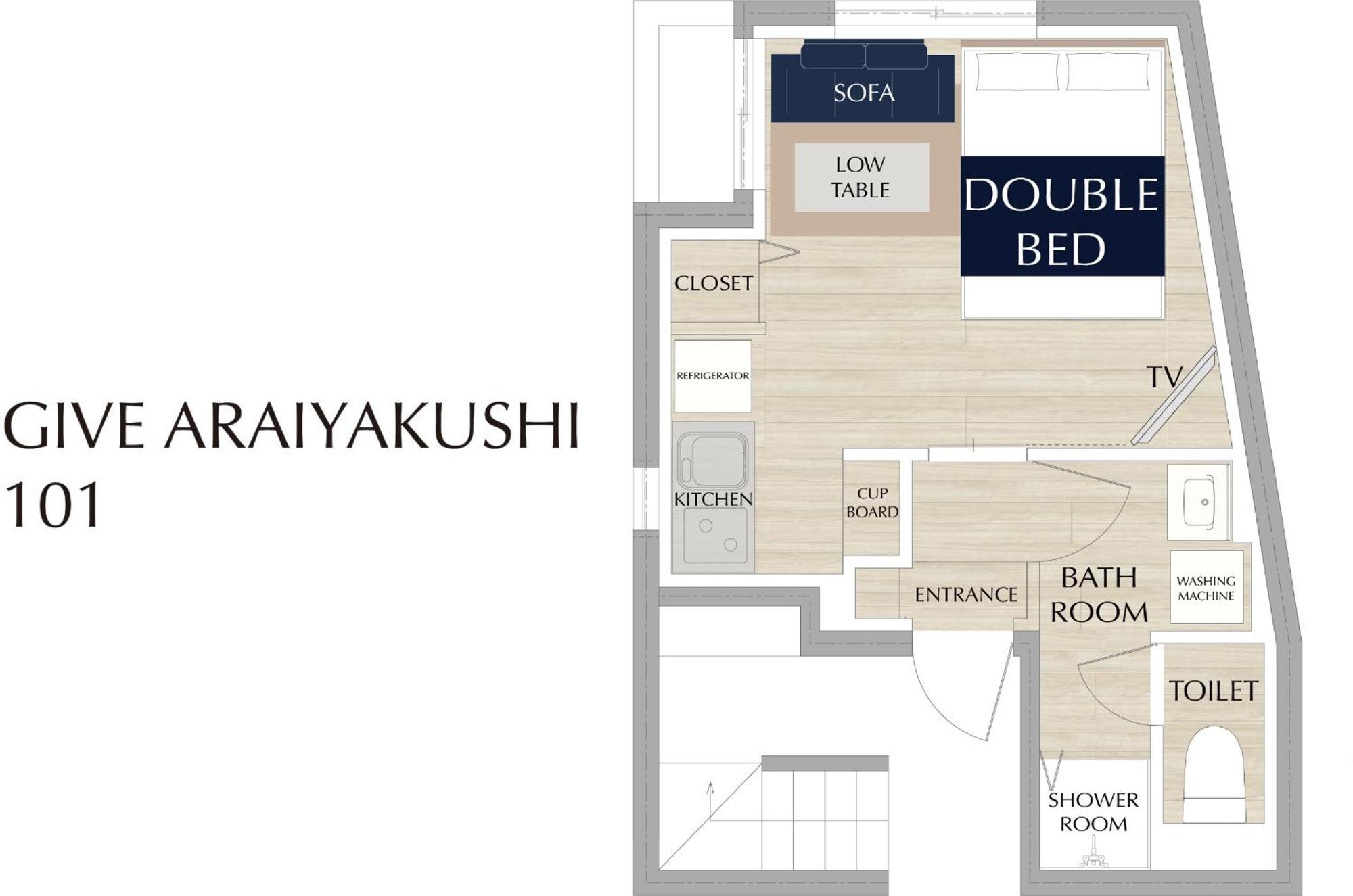 Give Araiyakushi Apartment Tokyo Ruang foto